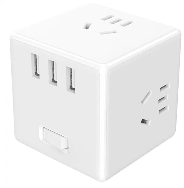 Переходник Xiaomi Mijia Cube Converter Standard Version (White)